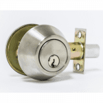  A deadbolt lock